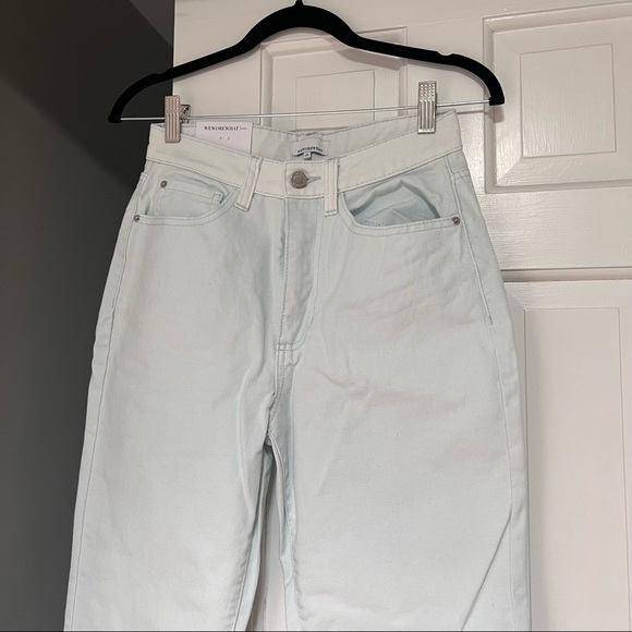 NWT WeWoreWhat Bleached High Rise Kick Flare Jeans - Size 25 - Picture 4 of 9